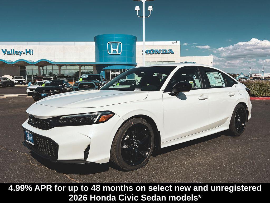 new 2026 Honda Civic car, priced at $28,245