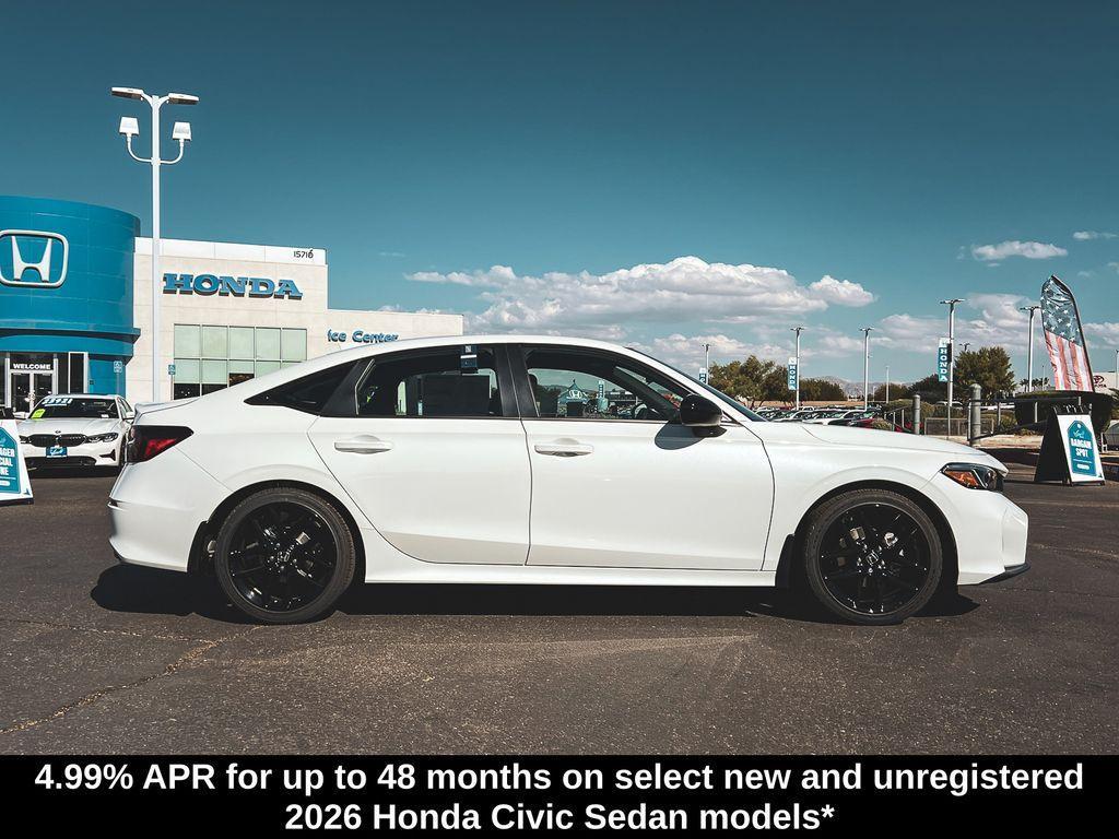 new 2026 Honda Civic car, priced at $28,245