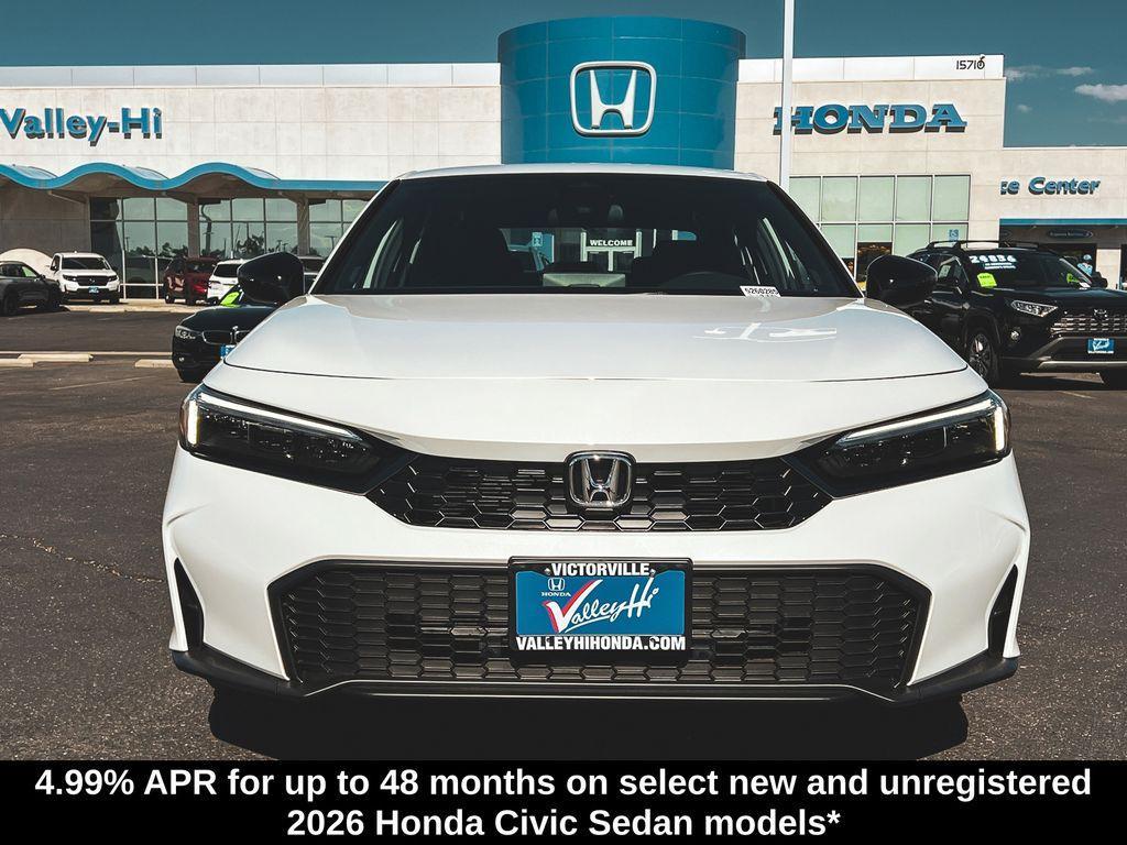 new 2026 Honda Civic car, priced at $28,245