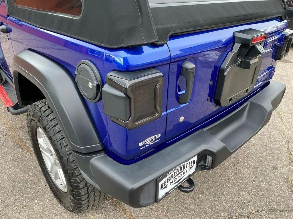 used 2018 Jeep Wrangler car, priced at $24,500