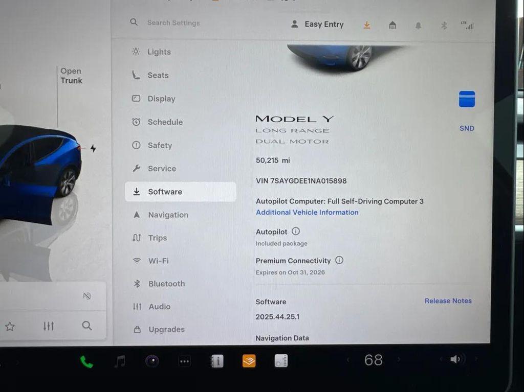 used 2022 Tesla Model Y car, priced at $27,500