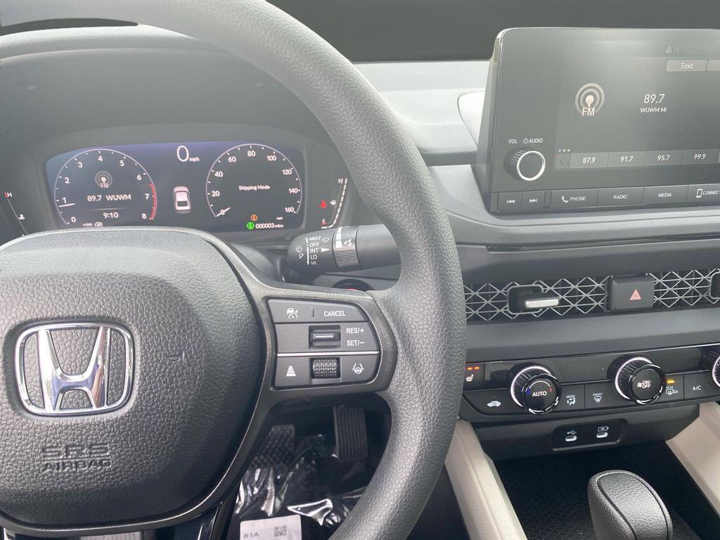 new 2025 Honda Accord car, priced at $32,210