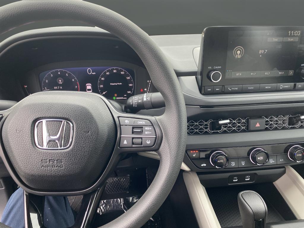 new 2025 Honda Accord car, priced at $31,755