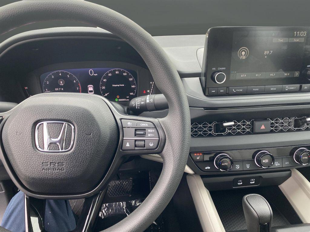 new 2025 Honda Accord car, priced at $31,755