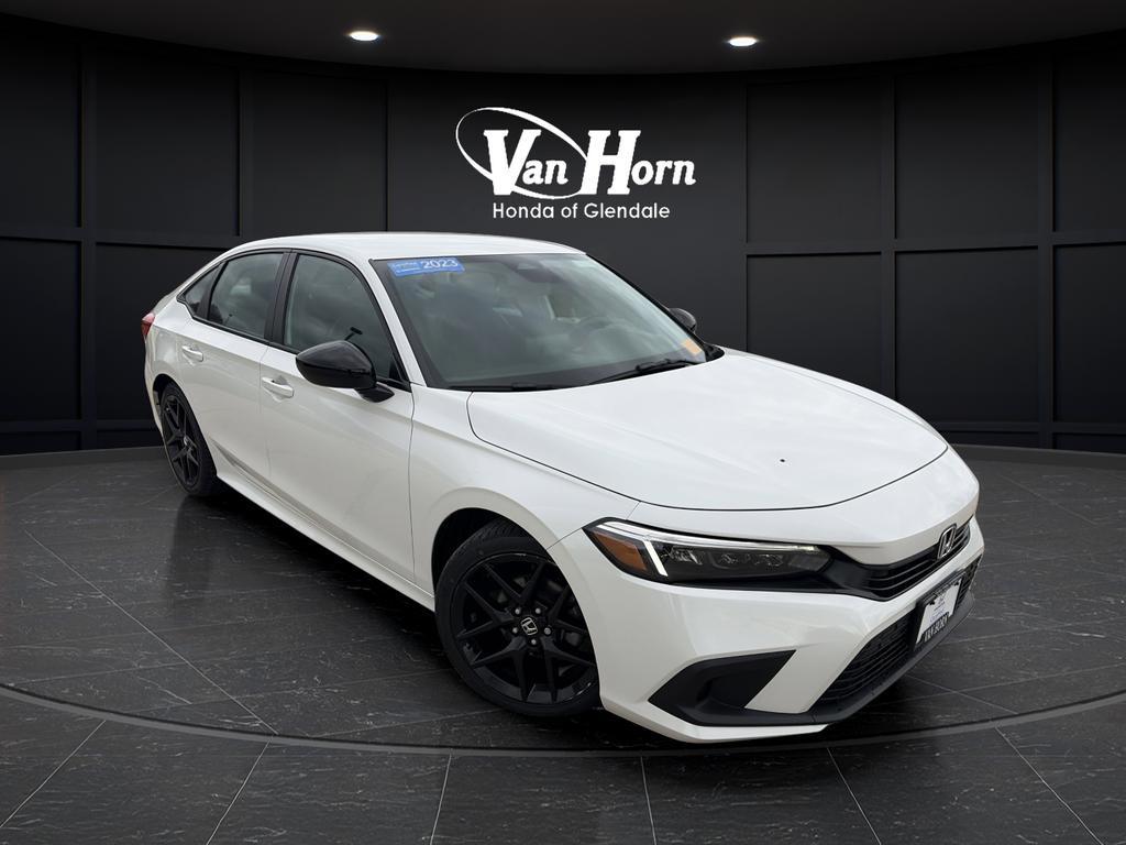used 2023 Honda Civic car, priced at $23,499