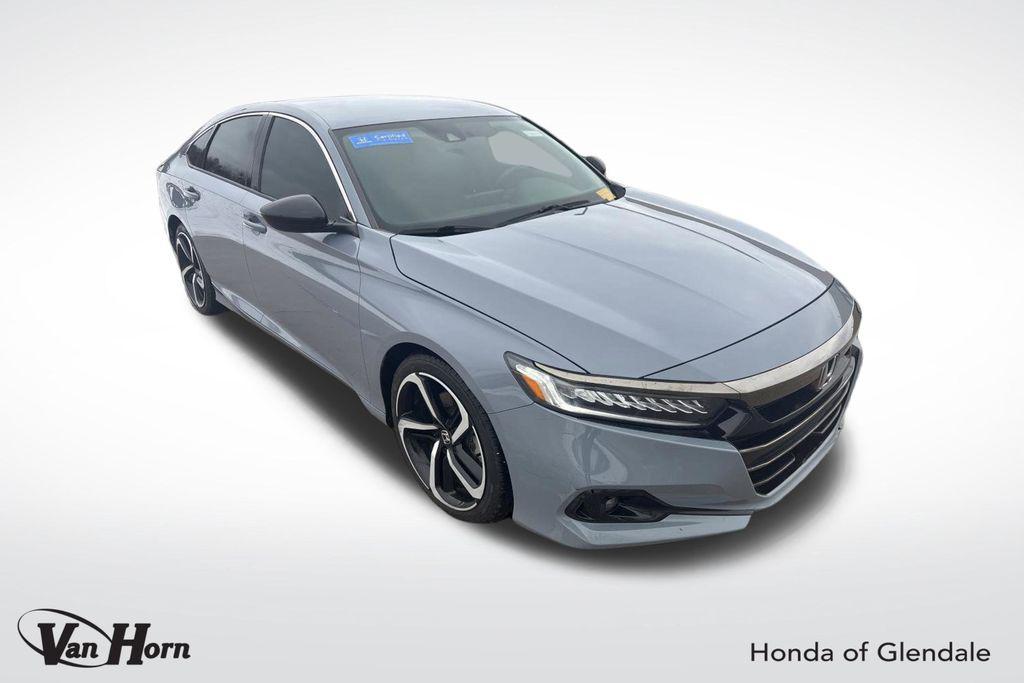 used 2021 Honda Accord car, priced at $21,700