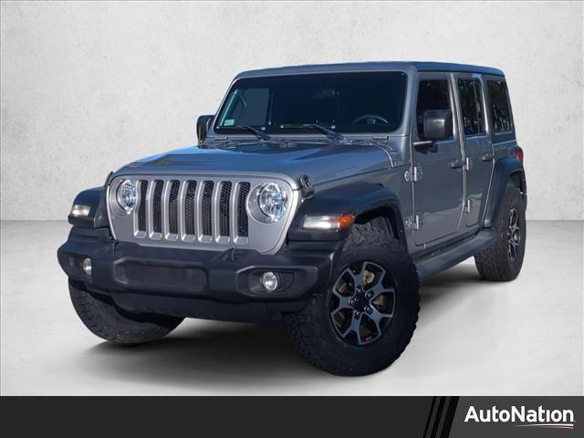 used 2021 Jeep Wrangler Unlimited car, priced at $26,991