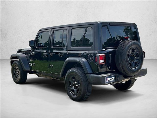 used 2021 Jeep Wrangler Unlimited car, priced at $24,852