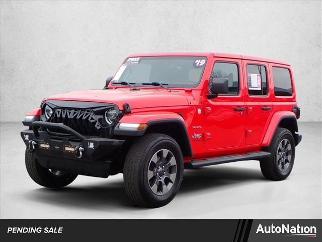 used 2019 Jeep Wrangler Unlimited car, priced at $23,817