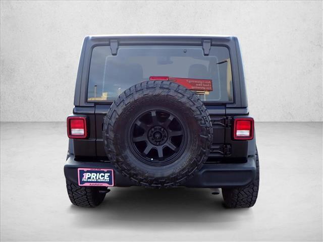 used 2021 Jeep Wrangler car, priced at $26,400