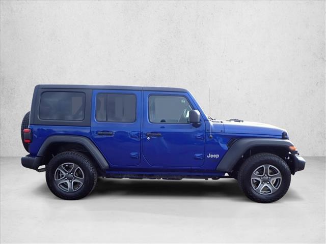 used 2018 Jeep Wrangler Unlimited car, priced at $20,166