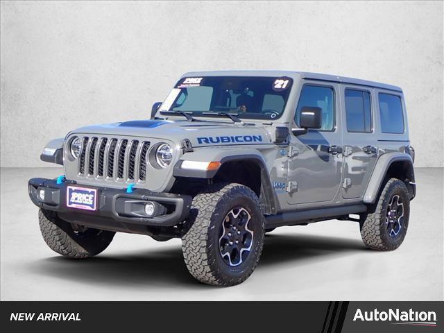 used 2021 Jeep Wrangler Unlimited 4xe car, priced at $30,397