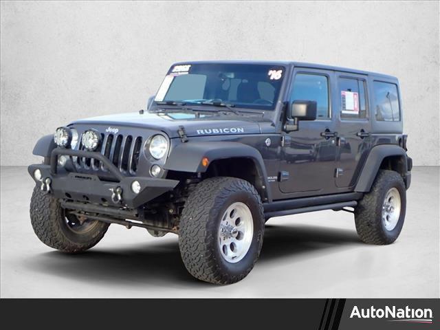 used 2016 Jeep Wrangler Unlimited car, priced at $16,953