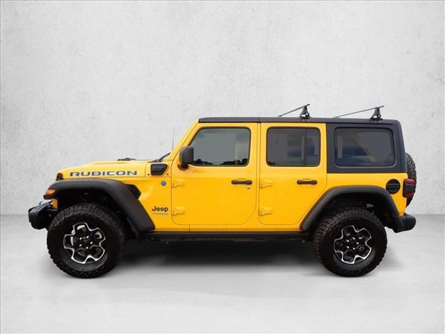 used 2021 Jeep Wrangler Unlimited 4xe car, priced at $30,750
