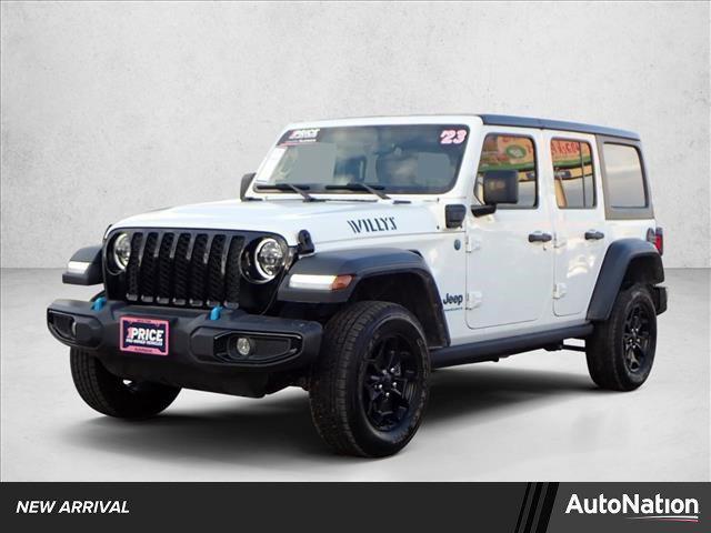 used 2023 Jeep Wrangler 4xe car, priced at $27,996