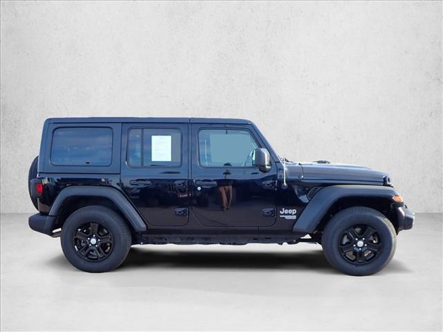 used 2020 Jeep Wrangler Unlimited car, priced at $19,750