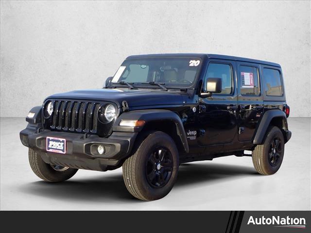 used 2020 Jeep Wrangler Unlimited car, priced at $19,750