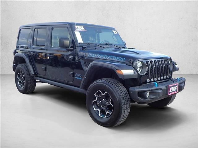 used 2021 Jeep Wrangler Unlimited 4xe car, priced at $27,998