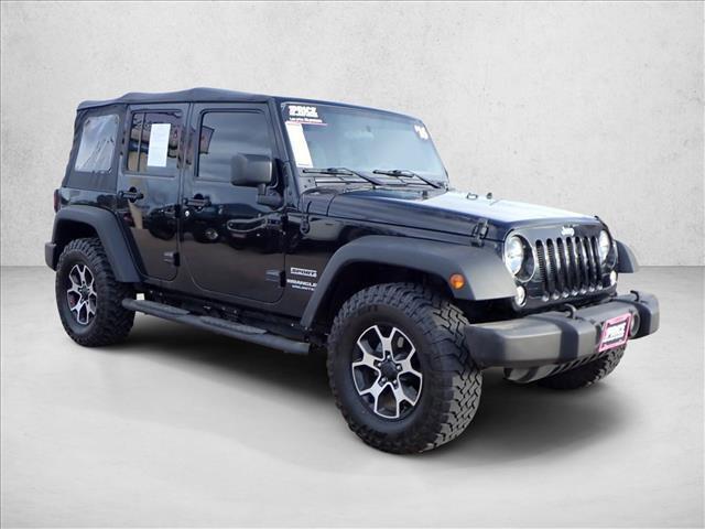 used 2016 Jeep Wrangler Unlimited car, priced at $17,913