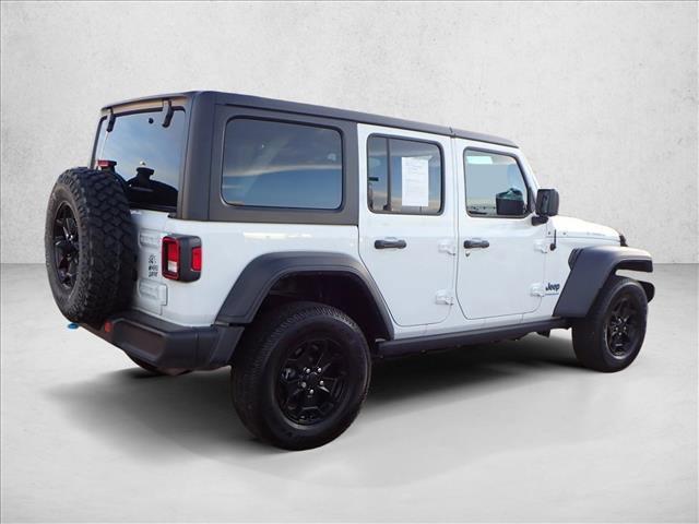 used 2023 Jeep Wrangler 4xe car, priced at $27,996