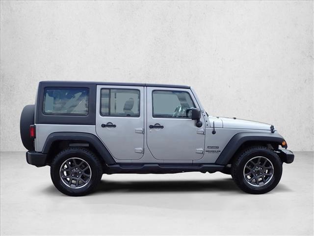 used 2017 Jeep Wrangler Unlimited car, priced at $17,995