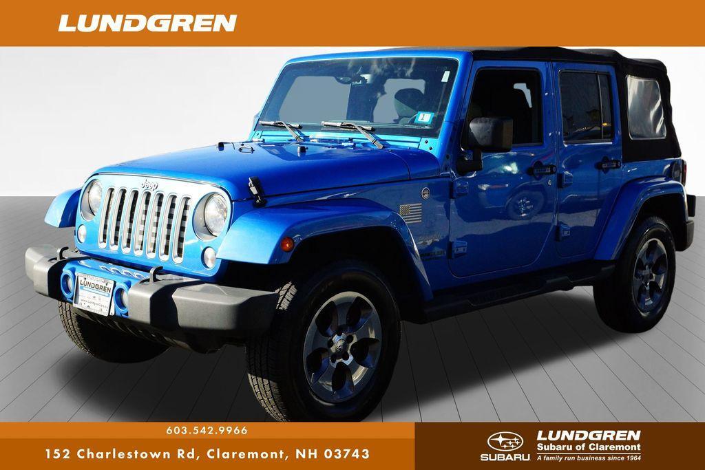 used 2016 Jeep Wrangler Unlimited car, priced at $13,551