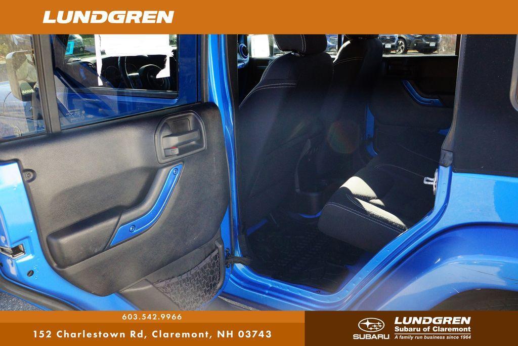 used 2016 Jeep Wrangler Unlimited car, priced at $13,551