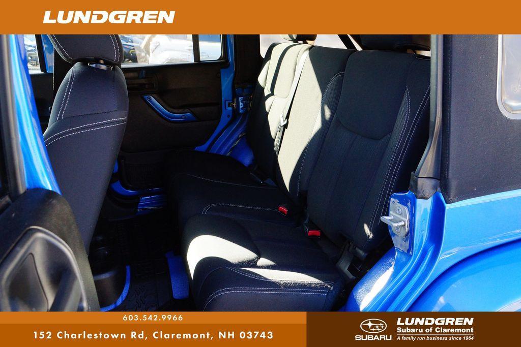 used 2016 Jeep Wrangler Unlimited car, priced at $13,551