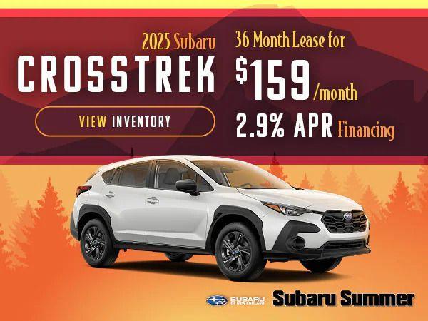 new 2025 Subaru Crosstrek car, priced at $32,318