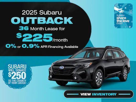 new 2025 Subaru Outback car, priced at $47,937