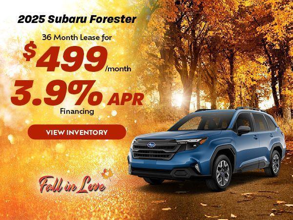 new 2025 Subaru Forester car