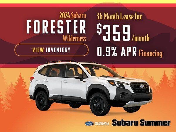 new 2025 Subaru Forester car, priced at $37,358