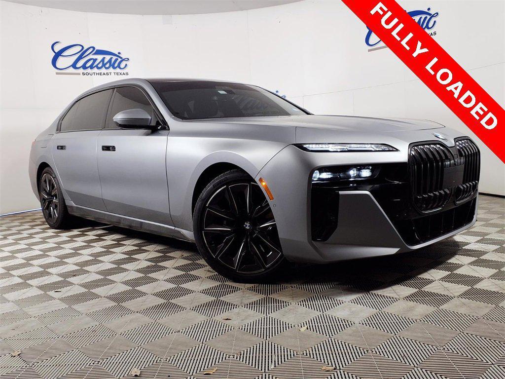 used 2023 BMW 740 car, priced at $66,655