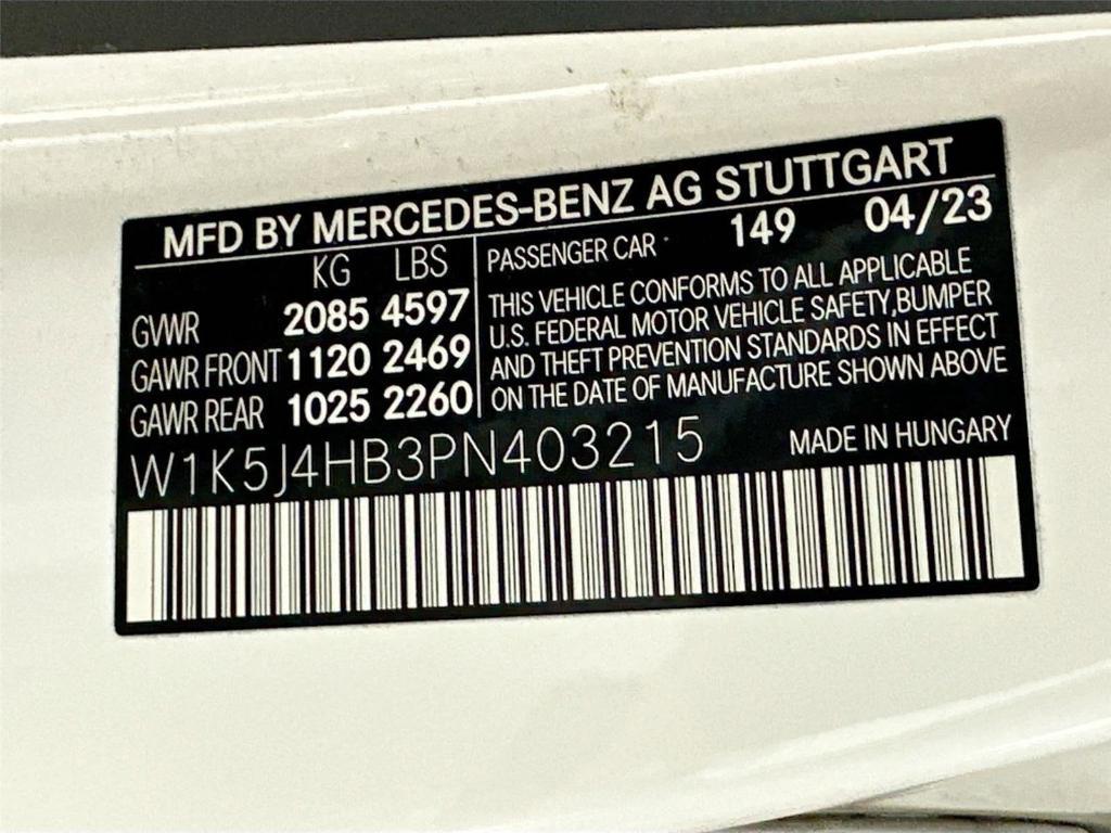 used 2023 Mercedes-Benz CLA 250 car, priced at $32,045