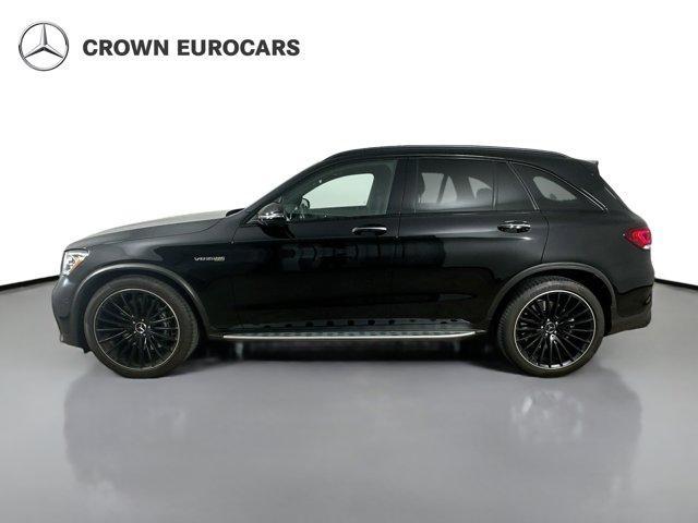 used 2021 Mercedes-Benz AMG GLC 63 car, priced at $63,421