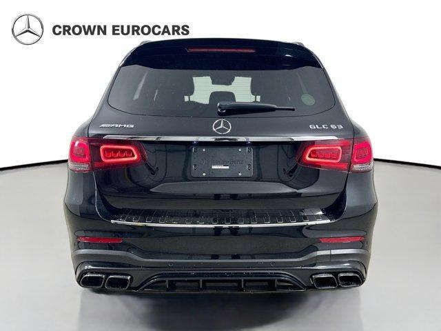 used 2021 Mercedes-Benz AMG GLC 63 car, priced at $63,421