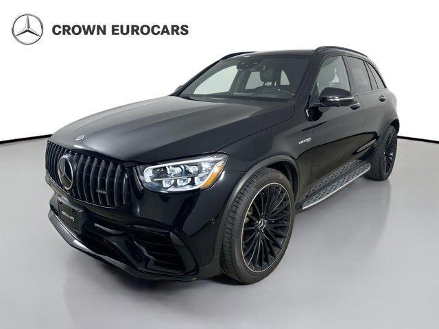 used 2021 Mercedes-Benz AMG GLC 63 car, priced at $63,421