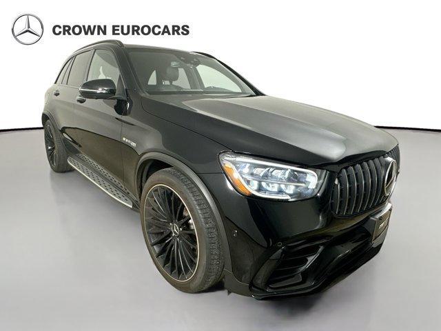 used 2021 Mercedes-Benz AMG GLC 63 car, priced at $63,421