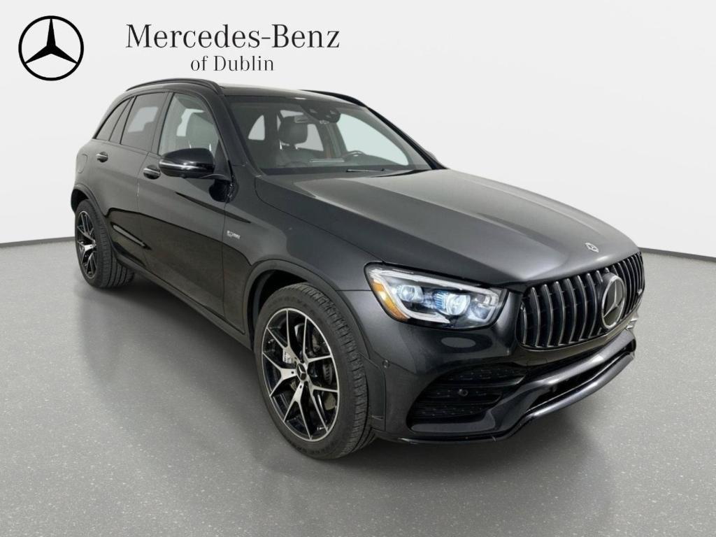 used 2021 Mercedes-Benz AMG GLC 43 car, priced at $34,440