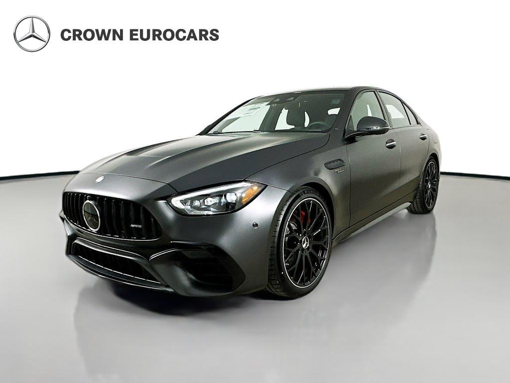 new 2025 Mercedes-Benz AMG C 63 car, priced at $108,415