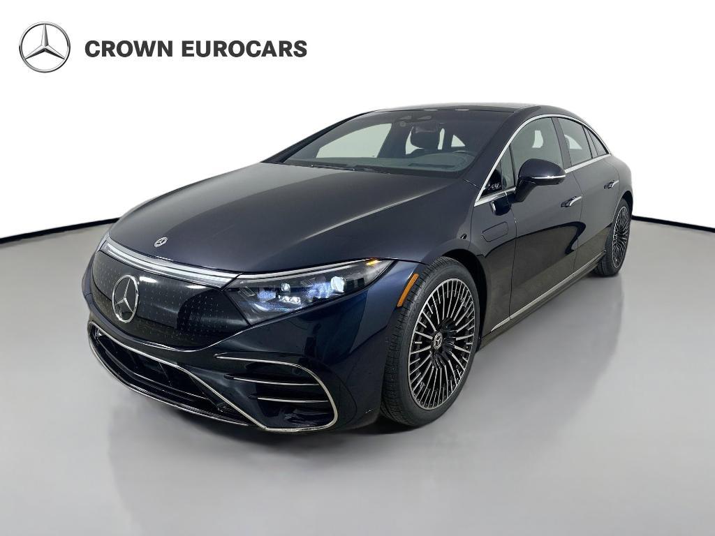 used 2023 Mercedes-Benz EQS 580 car, priced at $55,254