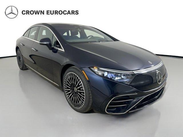 used 2023 Mercedes-Benz EQS 580 car, priced at $54,446
