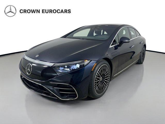 used 2023 Mercedes-Benz EQS 580 car, priced at $54,449