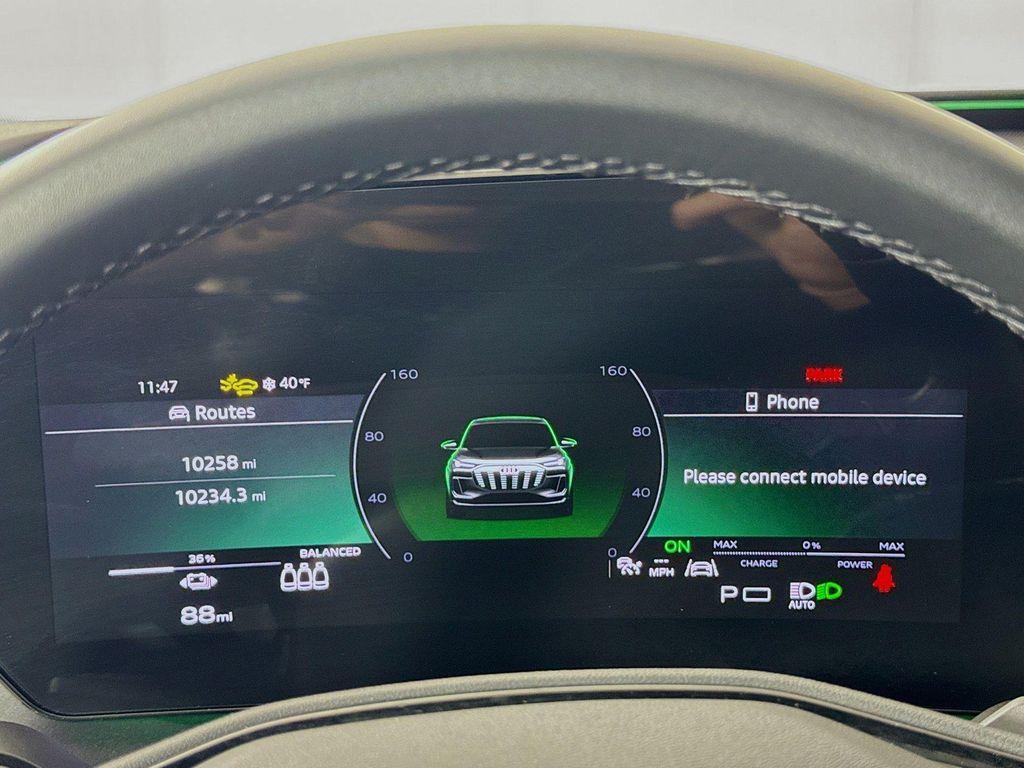 used 2025 Audi Q6 e-tron car, priced at $48,997