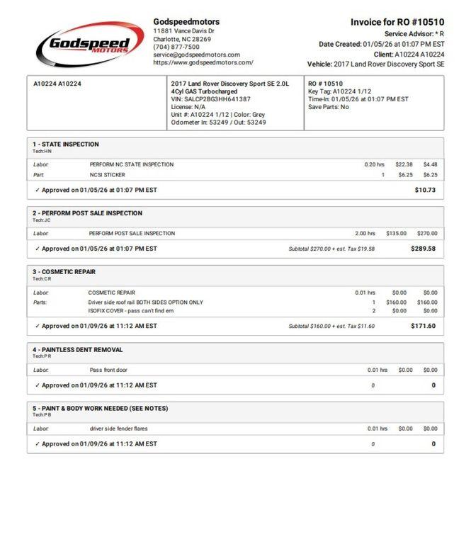 used 2017 Land Rover Discovery Sport car, priced at $13,995