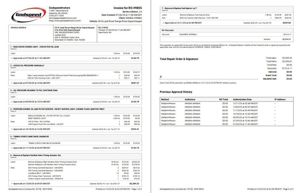 used 2016 Land Rover Range Rover car, priced at $25,995