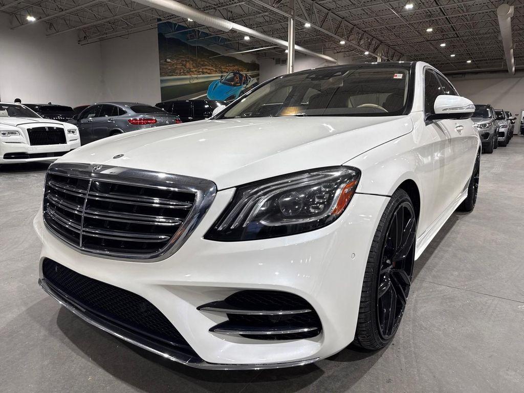 used 2018 Mercedes-Benz S-Class car, priced at $30,995