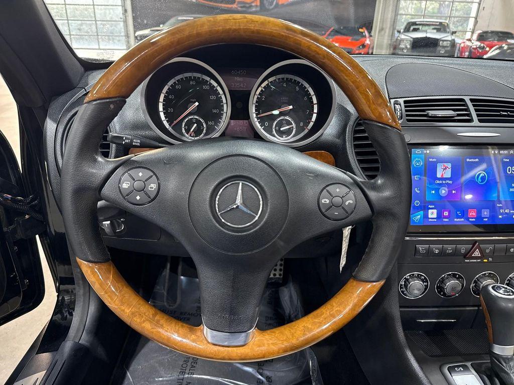 used 2009 Mercedes-Benz SLK-Class car, priced at $12,995