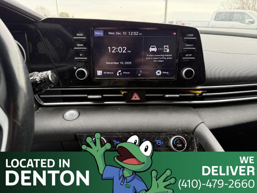 used 2022 Hyundai Elantra car, priced at $16,800