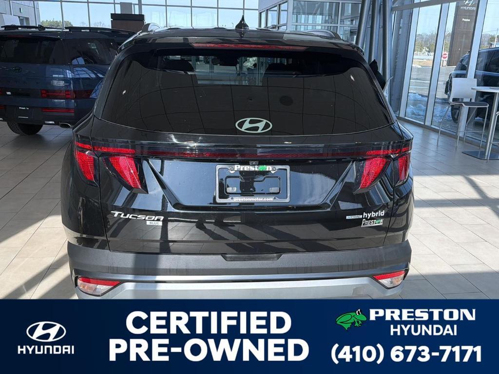 used 2025 Hyundai TUCSON Hybrid car, priced at $27,500